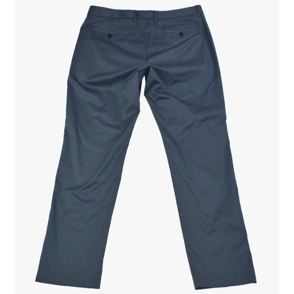 Bonobos Friday Weekday Men's Pants Size 36x32 Blue Chino Pinstripe Athletic Fit - Picture 15 of 16